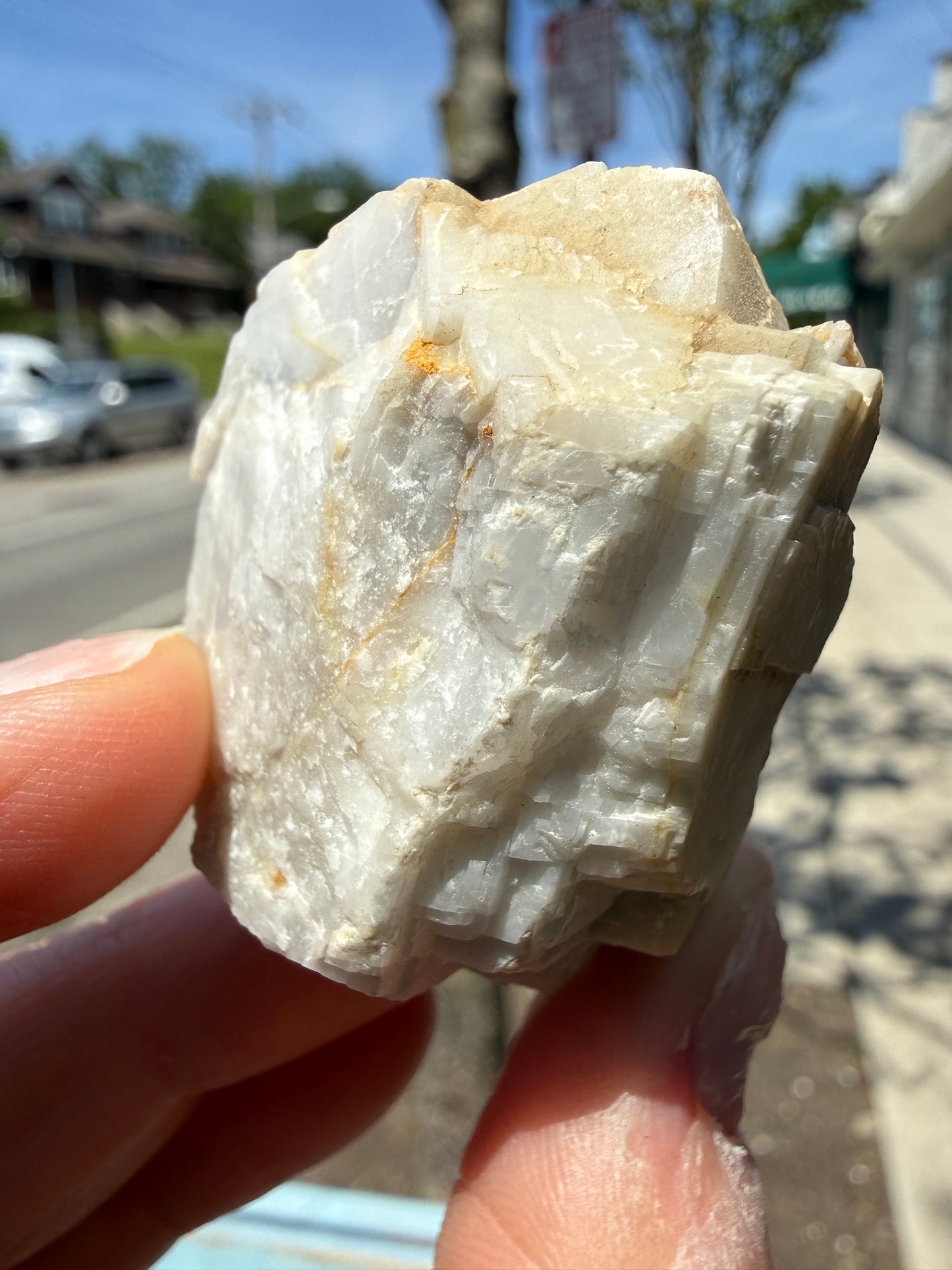 Ankerite (Likely Ferroan Dolomite**)- Butte Mining District, Silver Bow County, Montana, USA