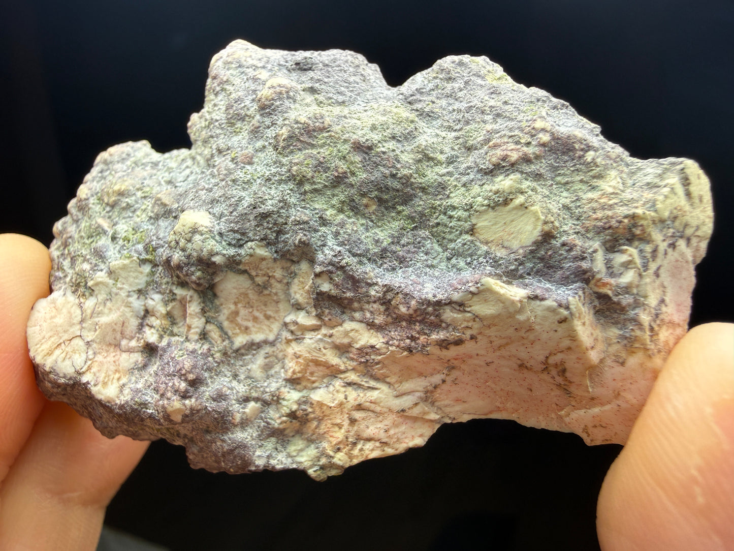Datolite Nodule- Clark Mine, Copper Harbor, Grant Township, Keweenaw County, Michigan, USA