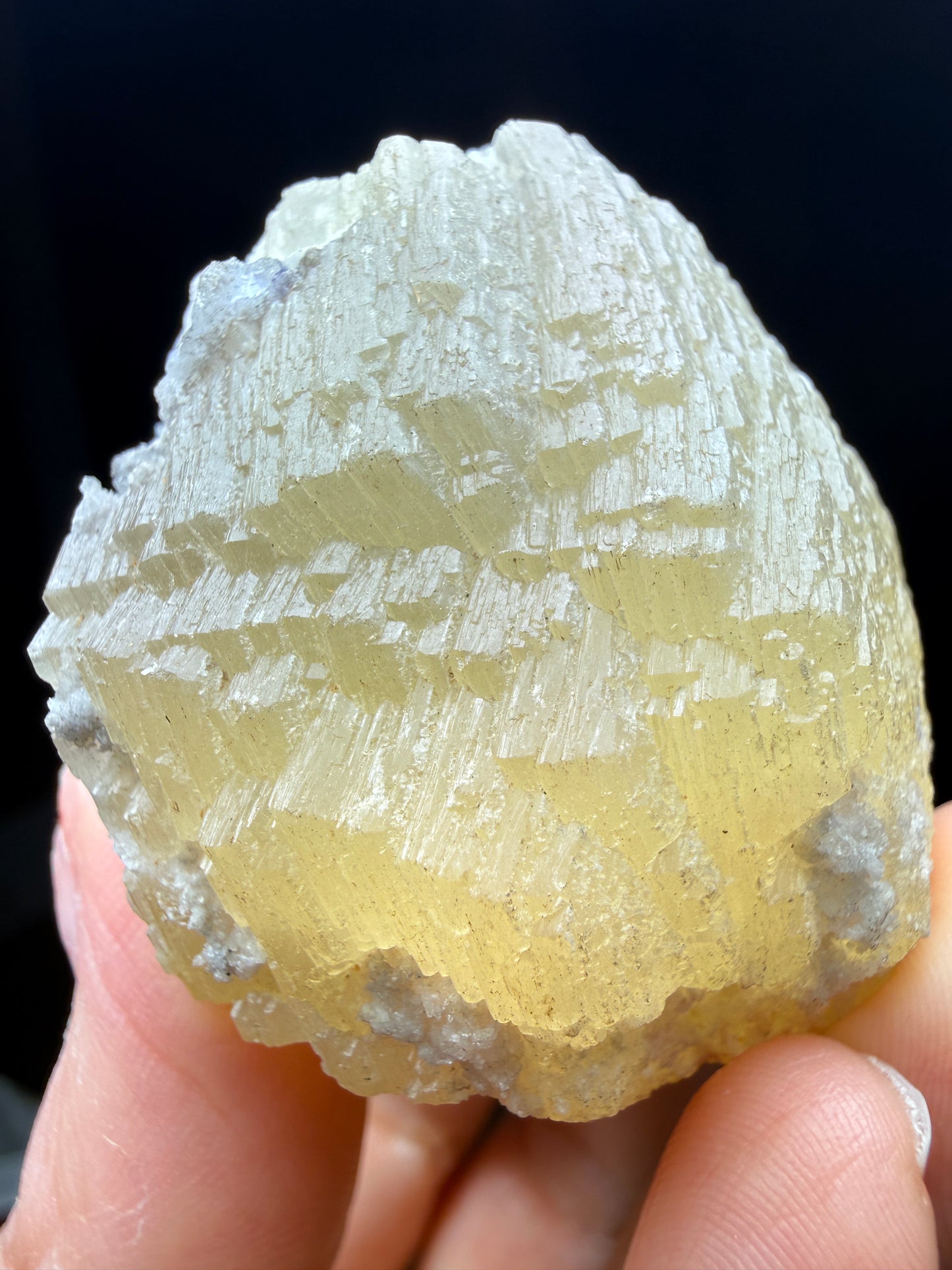 Witherite- Cave-in-Rock, Hardin County, Illinois, USA