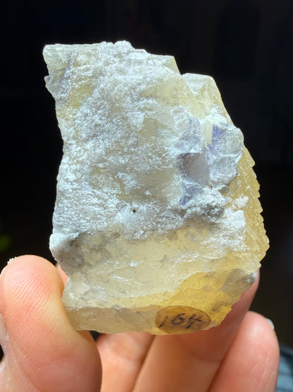 Witherite- Cave-in-Rock, Hardin County, Illinois, USA
