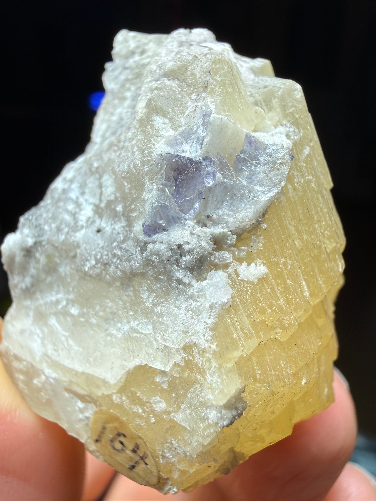Witherite- Cave-in-Rock, Hardin County, Illinois, USA