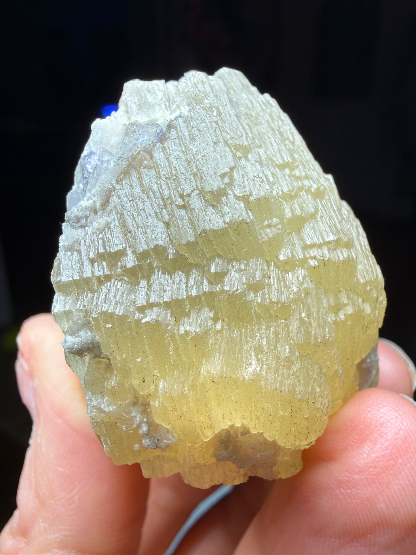 Witherite- Cave-in-Rock, Hardin County, Illinois, USA