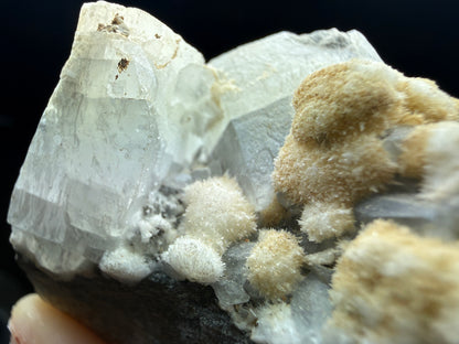 Strontianite, Calcite- Bloomington, Monroe County, Indiana, USA