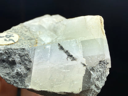 Strontianite, Calcite- Bloomington, Monroe County, Indiana, USA