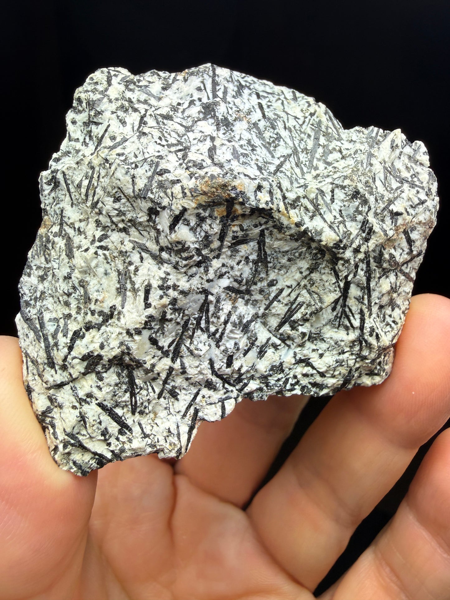 Amphibole- Barkevikite (Ferro-edenite)- Archer Camp, Fresno County, California, USA