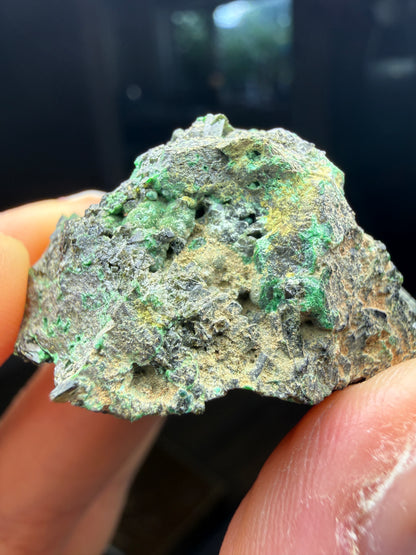 Olivenite- Tsumeb Mine, Tsumeb, Oshikoto Region, Namibia