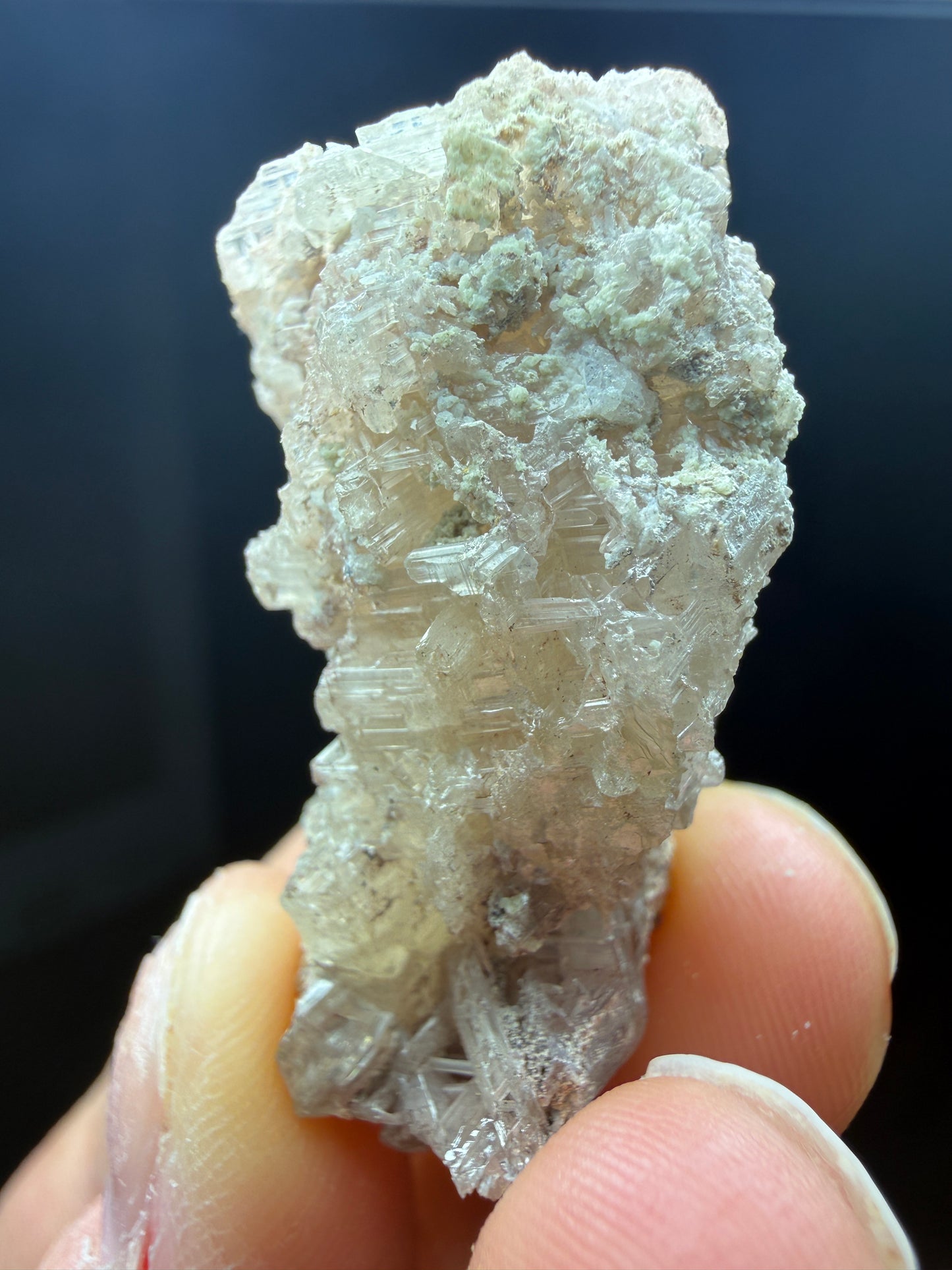 Cerussite- Mammoth-Saint Anthony Mine, Tiger, Pinal County, Arizona