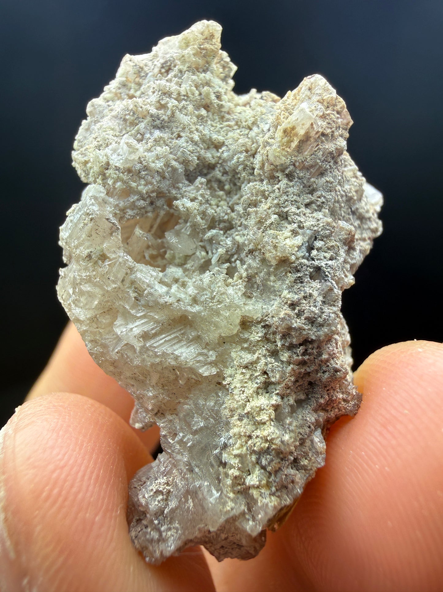 Cerussite- Mammoth-Saint Anthony Mine, Tiger, Pinal County, Arizona