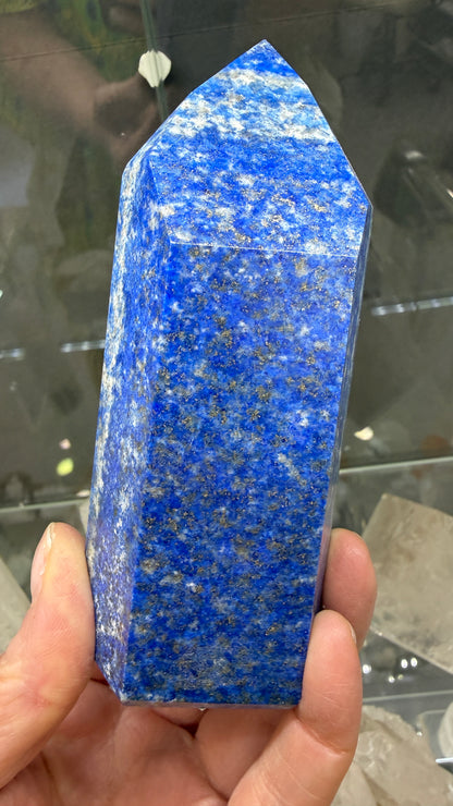 Lapis Lazuli Tower (Isis Cut)- 4.9 inches