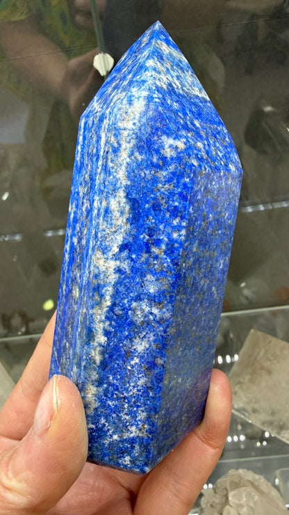 Lapis Lazuli Tower (Isis Cut)- 4.9 inches