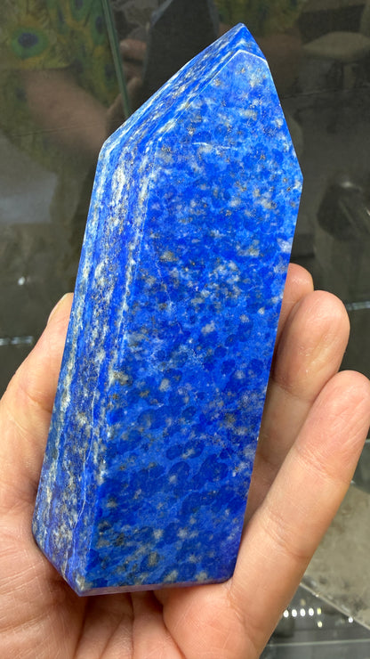 Lapis Lazuli Tower (Isis Cut)- 4.9 inches