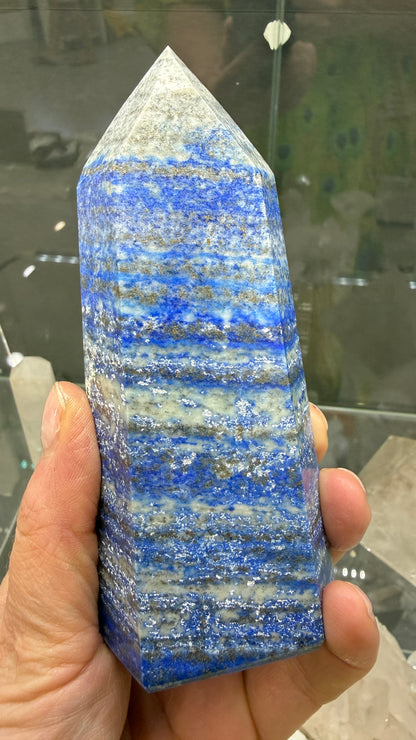Lapis Lazuli Tower (Isis Cut)- 5 inches