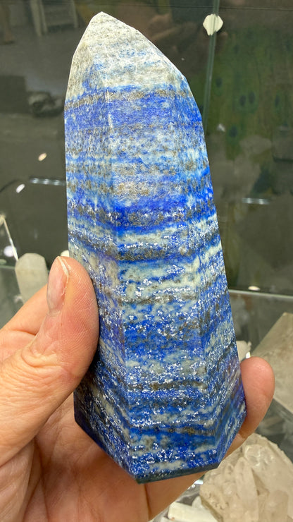 Lapis Lazuli Tower (Isis Cut)- 5 inches