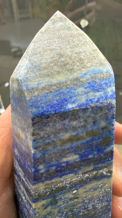 Lapis Lazuli Tower (Isis Cut)- 5 inches