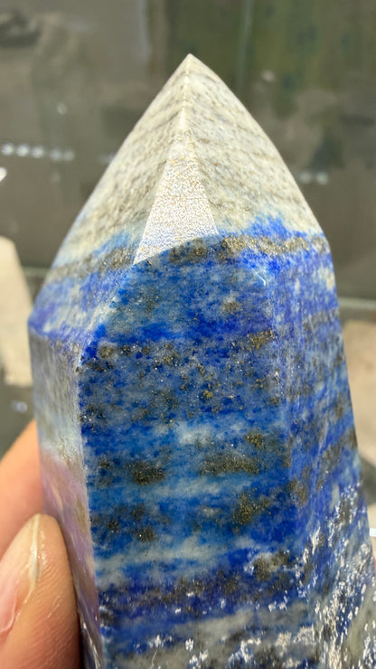 Lapis Lazuli Tower (Isis Cut)- 5 inches