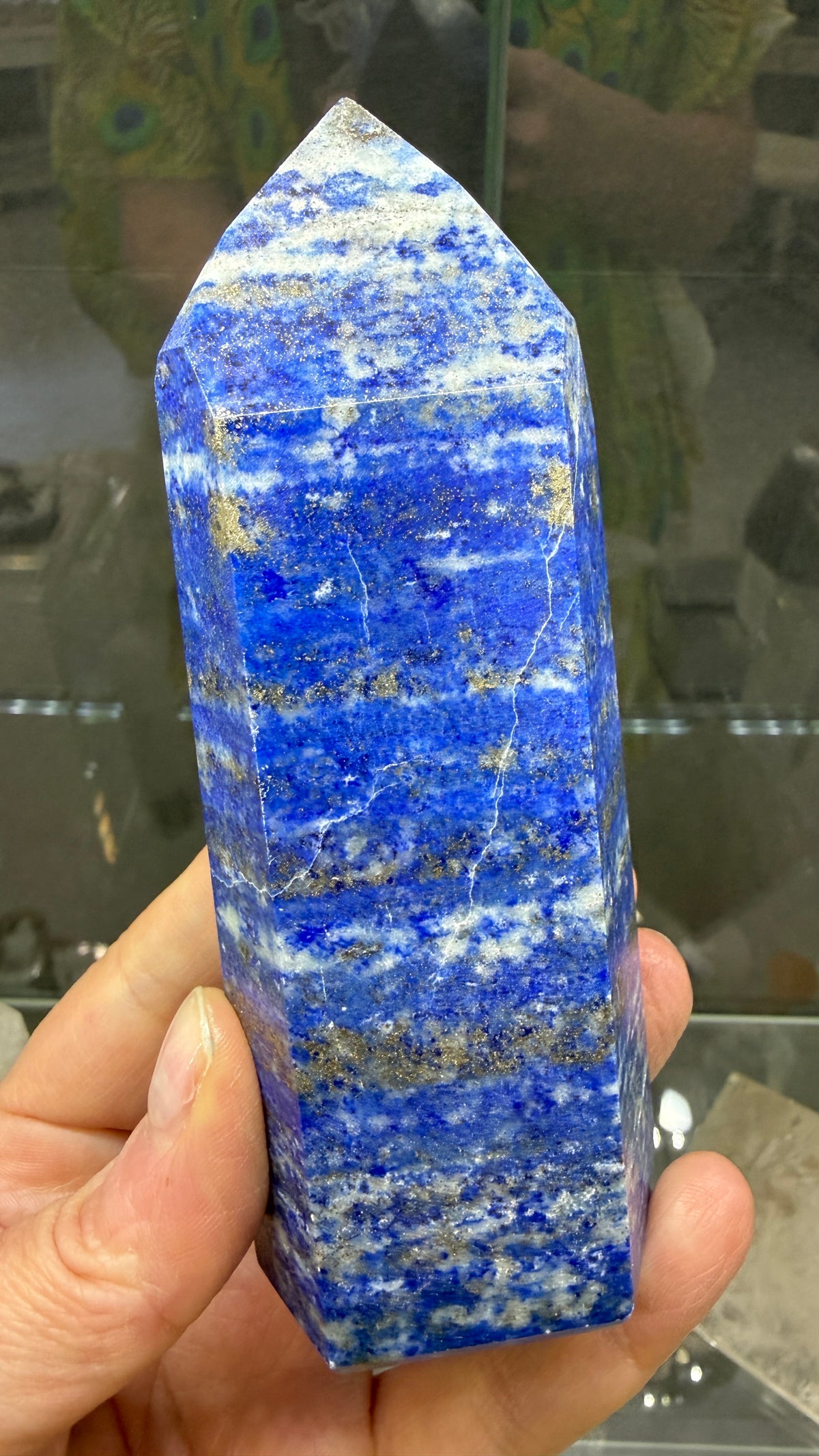 Lapis Lazuli Tower (Isis Cut)- 5 inches
