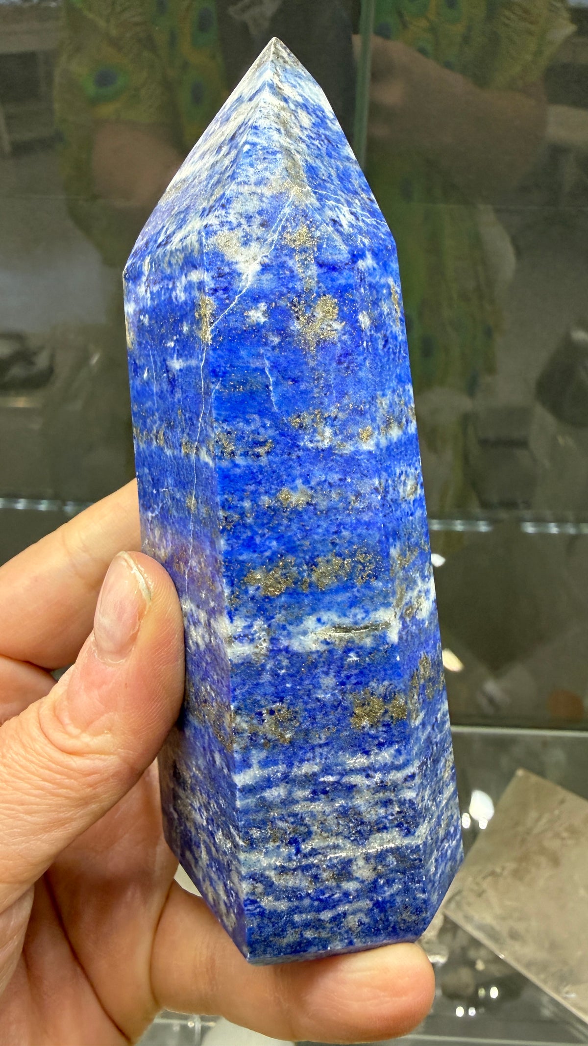 Lapis Lazuli Tower (Isis Cut)- 5 inches