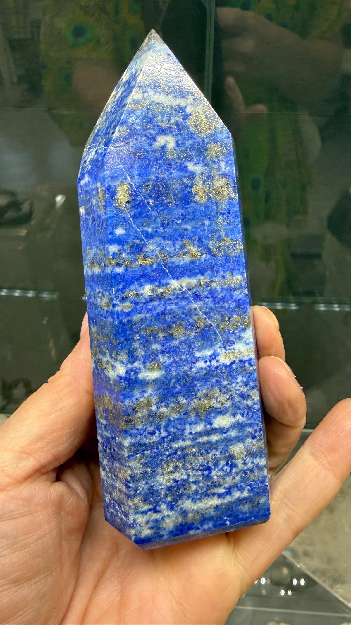 Lapis Lazuli Tower (Isis Cut)- 5 inches