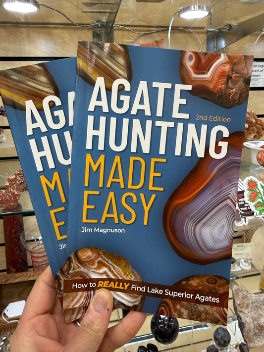Agate Hunting Made Easy 2nd Edition, by Jim Magnuson- Paperback