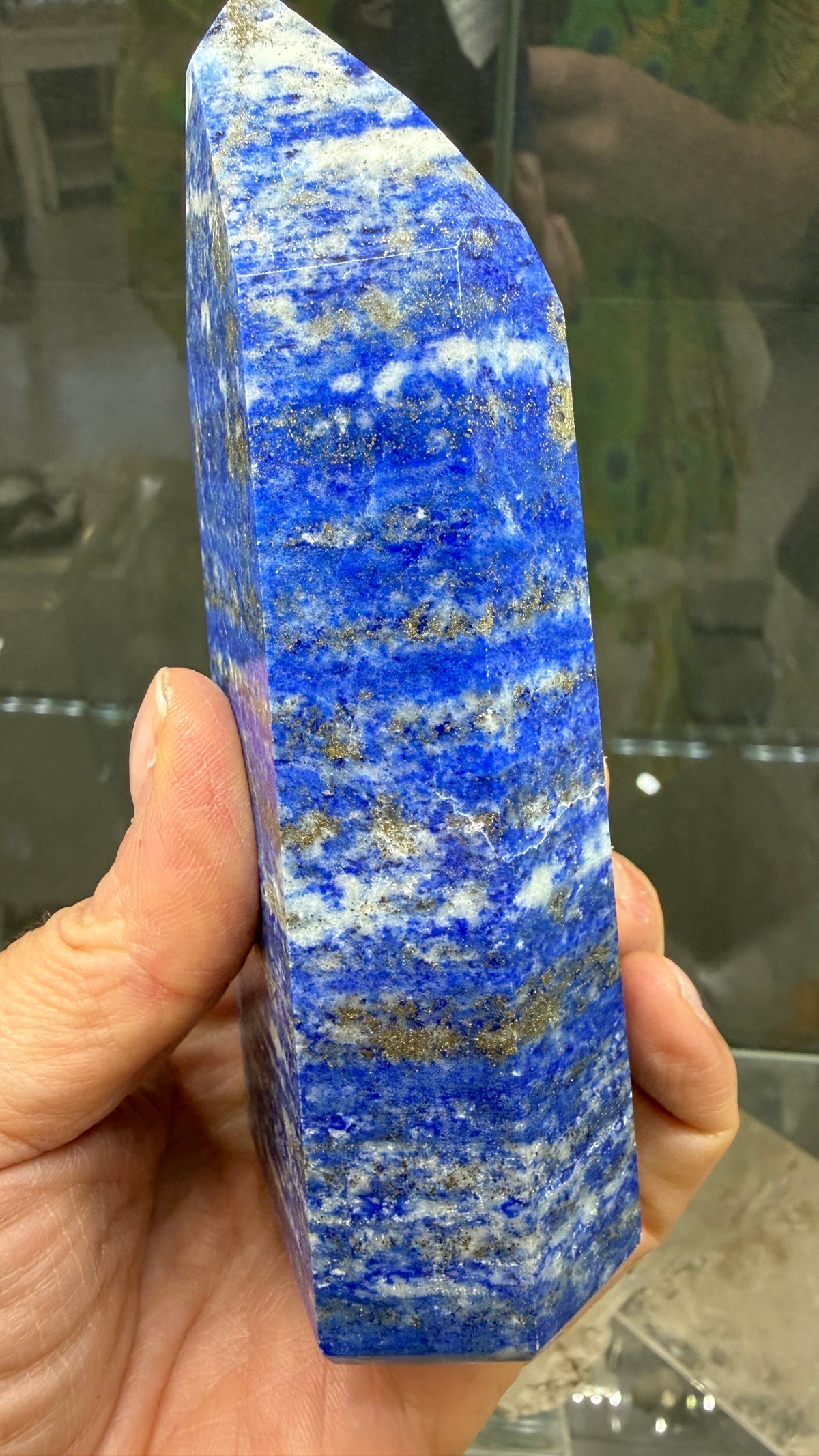 Lapis Lazuli Tower (Isis Cut)- 5 inches
