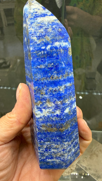 Lapis Lazuli Tower (Isis Cut)- 5 inches
