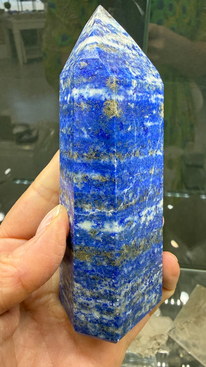 Lapis Lazuli Tower (Isis Cut)- 5 inches