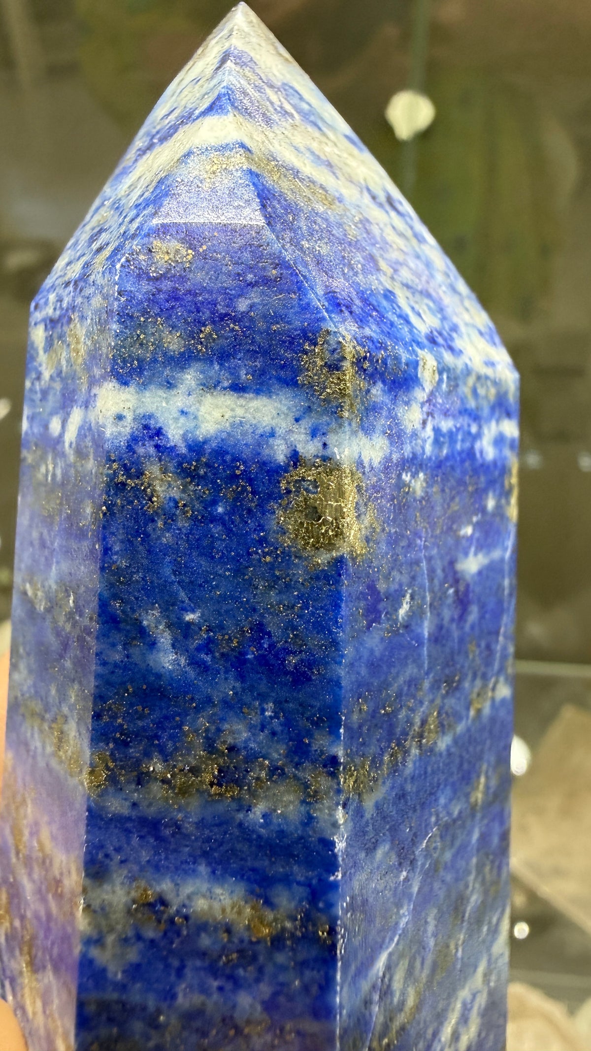 Lapis Lazuli Tower (Isis Cut)- 5 inches