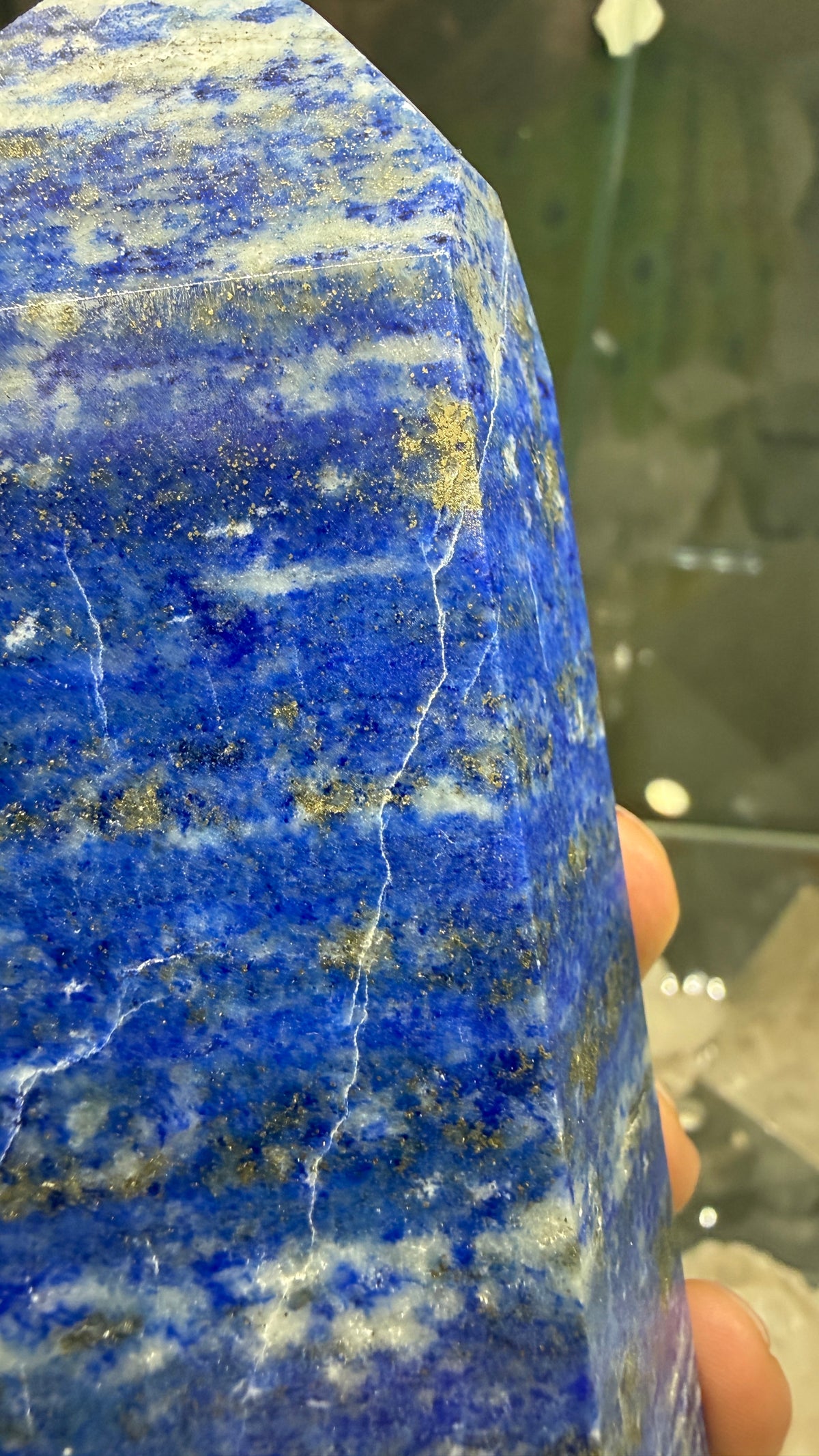 Lapis Lazuli Tower (Isis Cut)- 5 inches