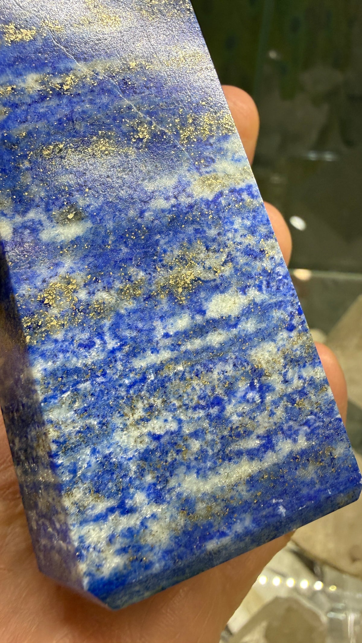 Lapis Lazuli Tower (Isis Cut)- 5 inches