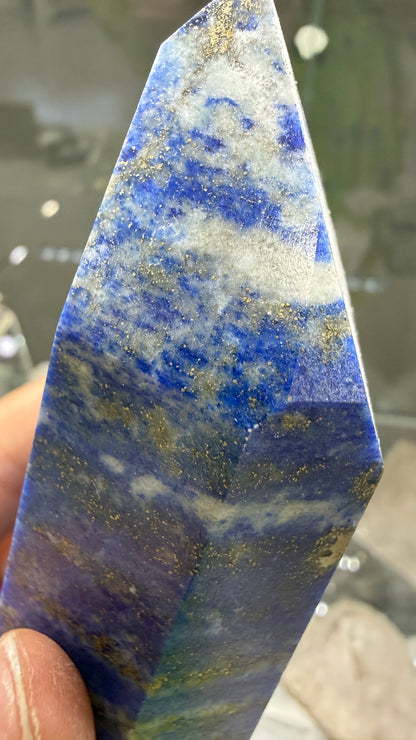 Lapis Lazuli Tower (Isis Cut)- 5 inches