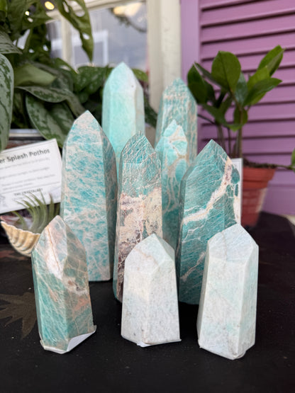Amazonite Tower (Isis-cut)- Brazil