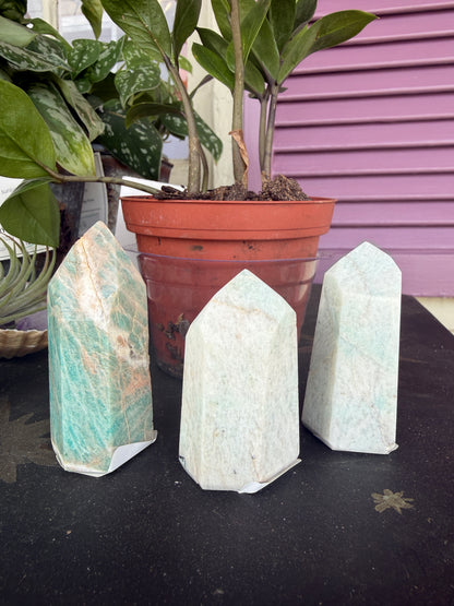 Amazonite Tower (Isis-cut)- Brazil