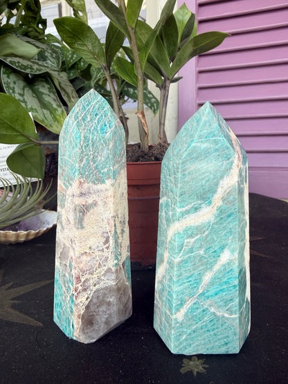 Amazonite Tower (Isis-cut)- Brazil