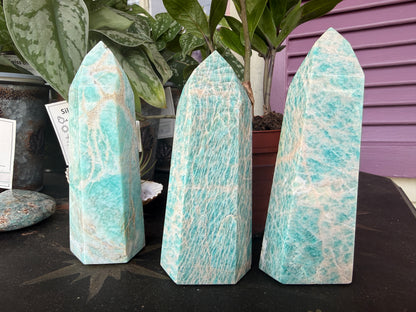 Amazonite Tower (Isis-cut)- Brazil