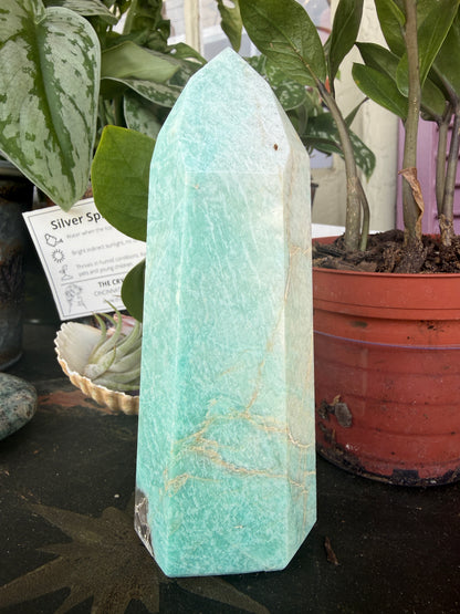 Amazonite Tower (Isis-cut)- Brazil