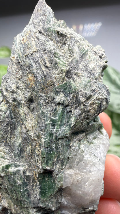 Actinolite with Quartz- Grizzly Ridge, Plumas County, California, USA