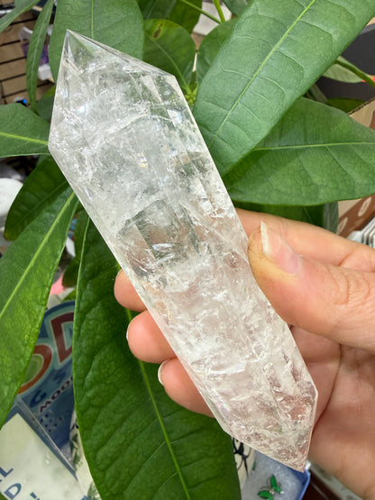 Clear Quartz Vogel- 5.375 inches