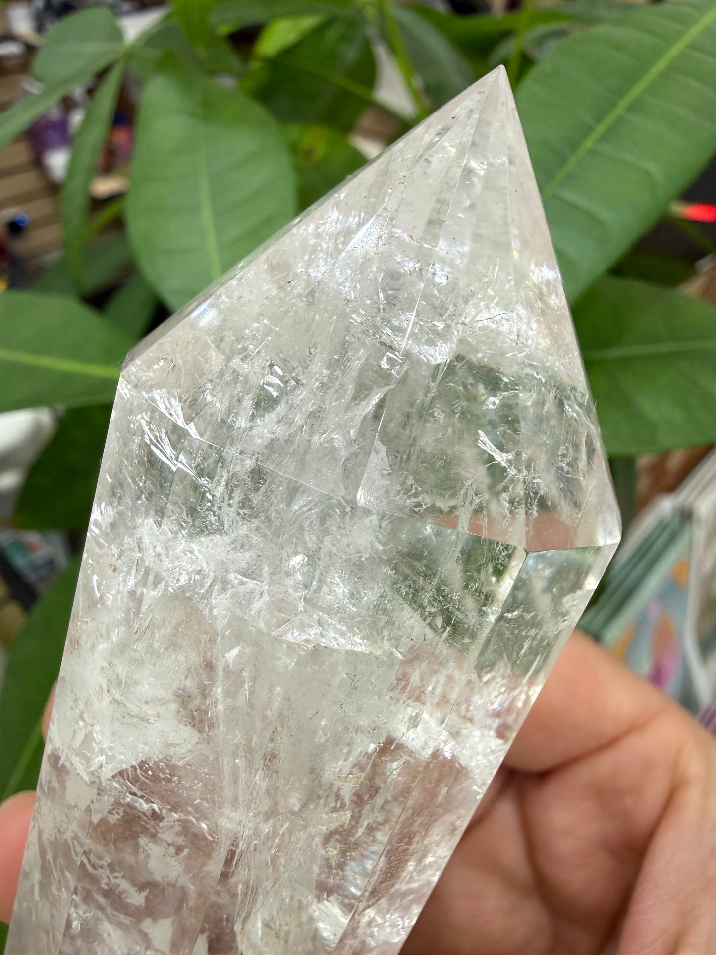 Clear Quartz Vogel- 5.375 inches
