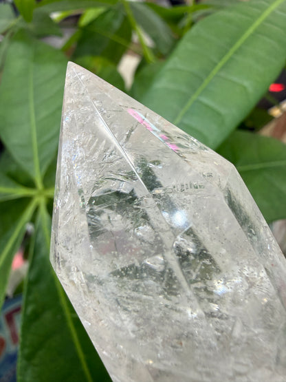 Clear Quartz Vogel- 5.375 inches