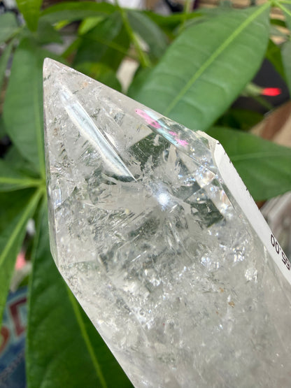Clear Quartz Vogel- 5.375 inches
