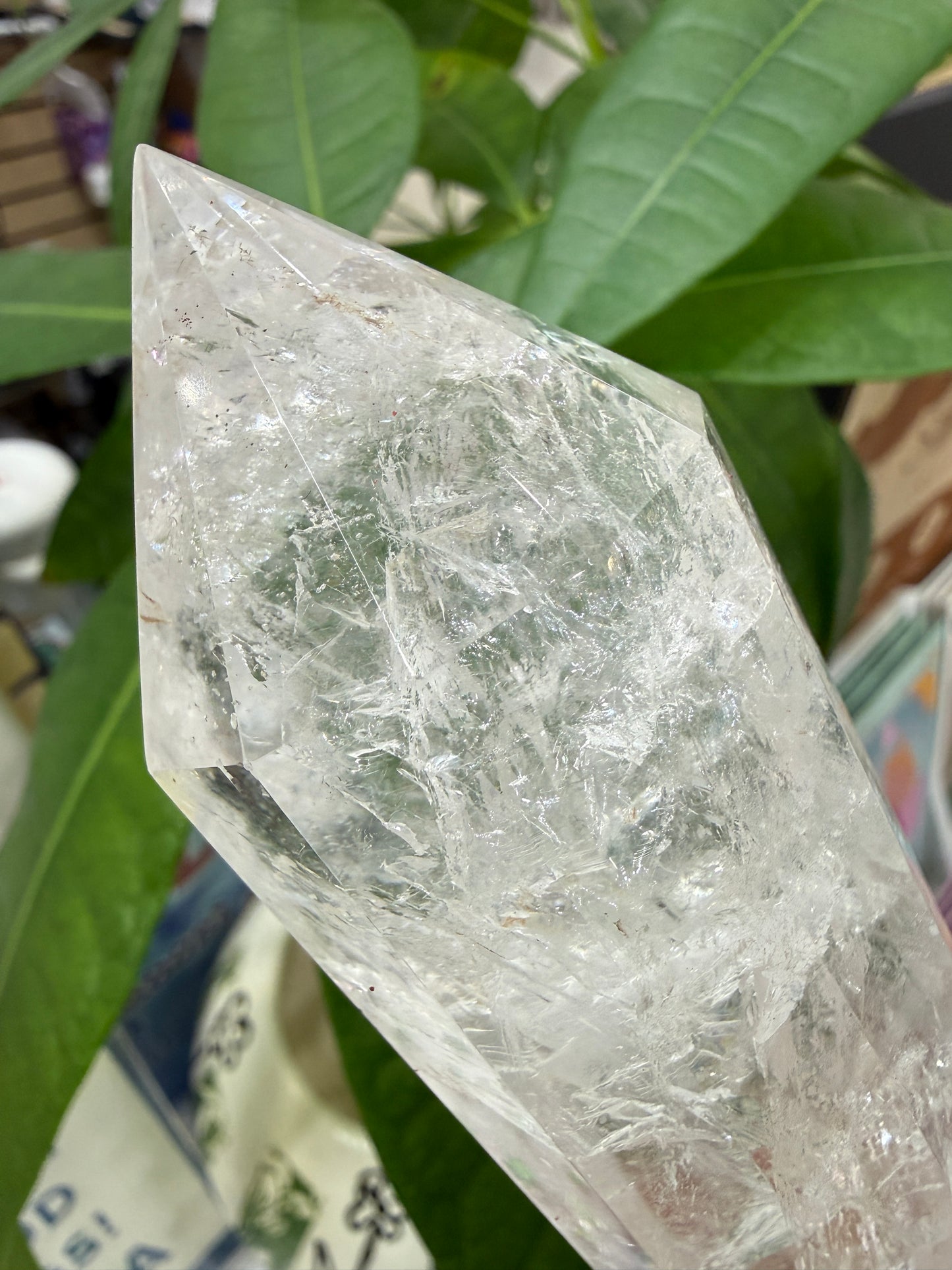 Clear Quartz Vogel- 5.375 inches