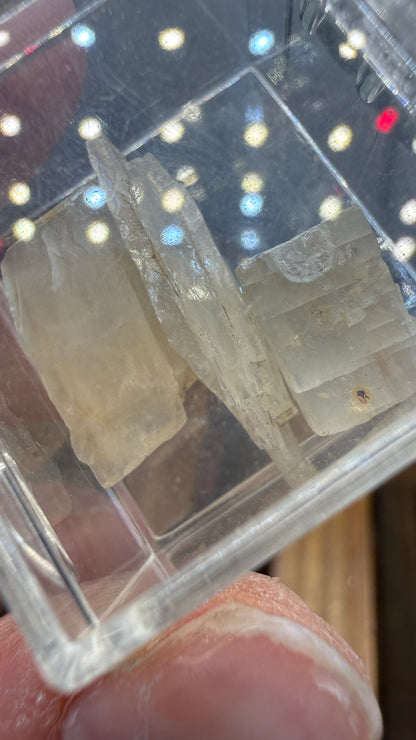 Oligoclase Feldspar (Moonstone) – Set of 3- India