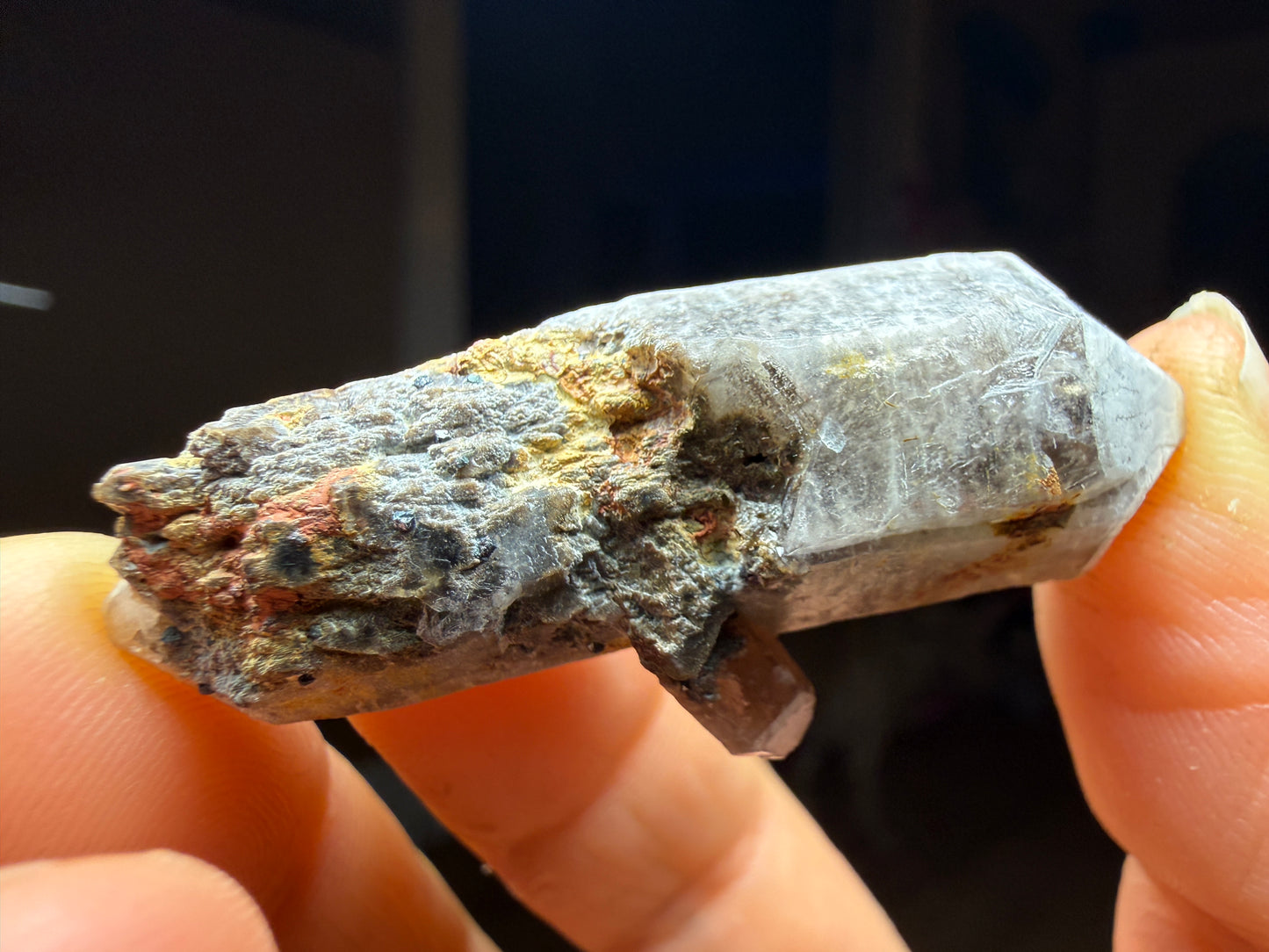 Quartz, Brookite- Magnet Cove, Hot Spring County, Arkansas, USA
