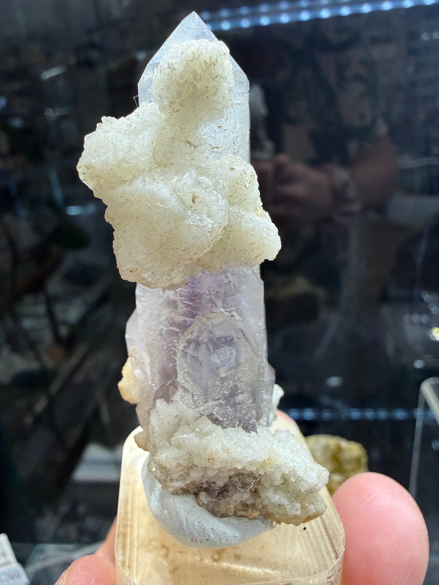 Amethyst, Calcite- Unattributed Locality