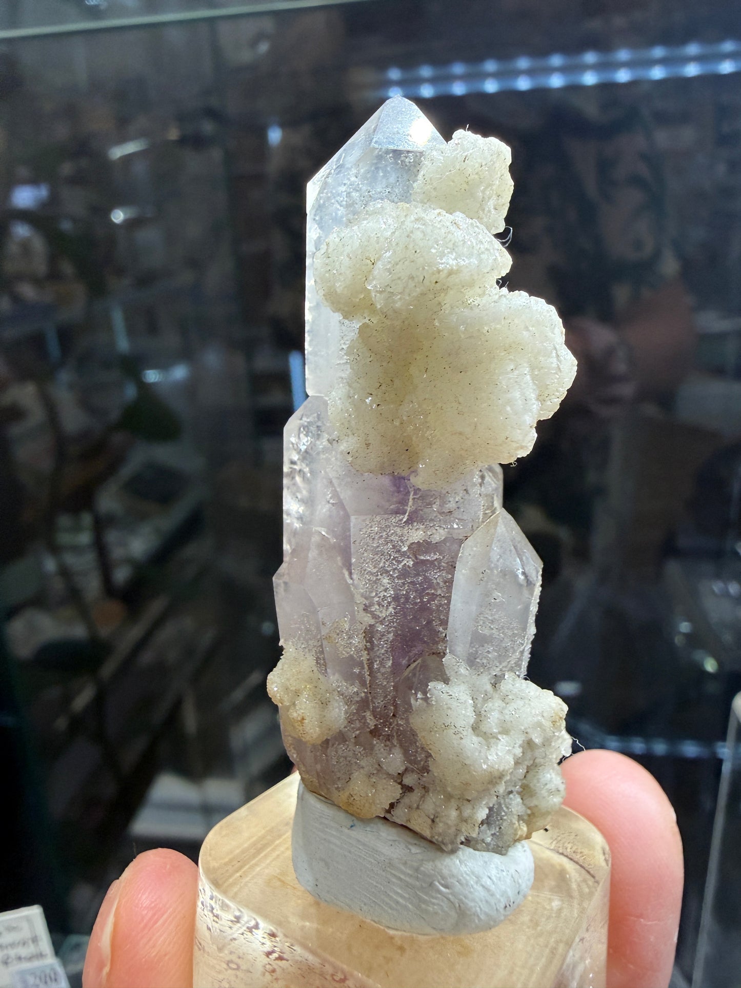 Amethyst, Calcite- Unattributed Locality