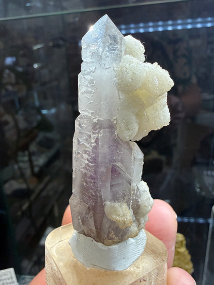 Amethyst, Calcite- Unattributed Locality