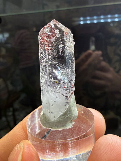 Quartz, Lepidocrocite, Hematite- Goboboseb Mountains, Brandberg Area, Erongo, Namibia