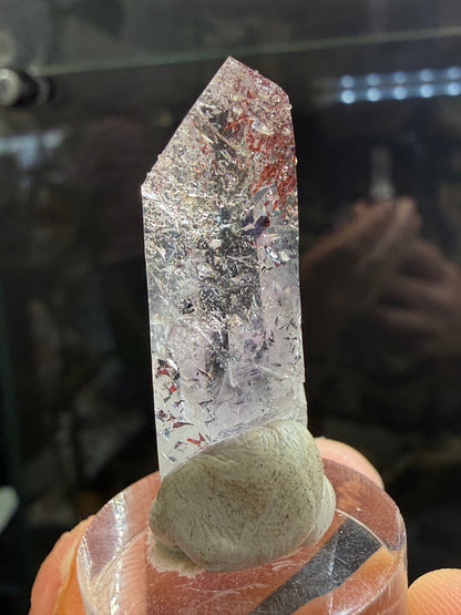Quartz, Lepidocrocite, Hematite- Goboboseb Mountains, Brandberg Area, Erongo, Namibia