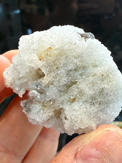 Scheelite, Quartz- Camp Bird Mine, Imogene Basin, Sneffels, Ouray County, Colorado, USA