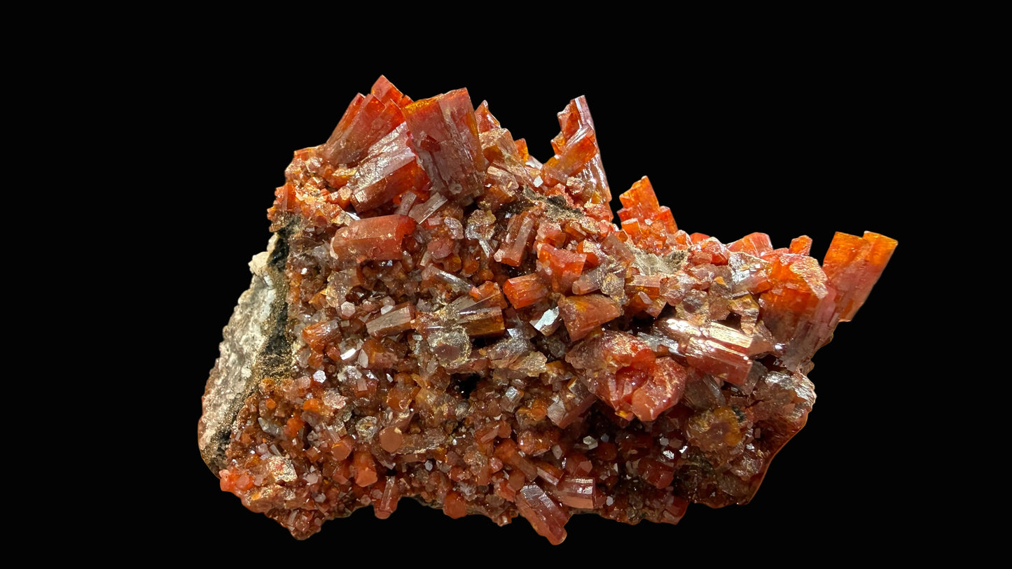 Vanadinite- Geronimo Mine, Maricopa County, Arizona, USA